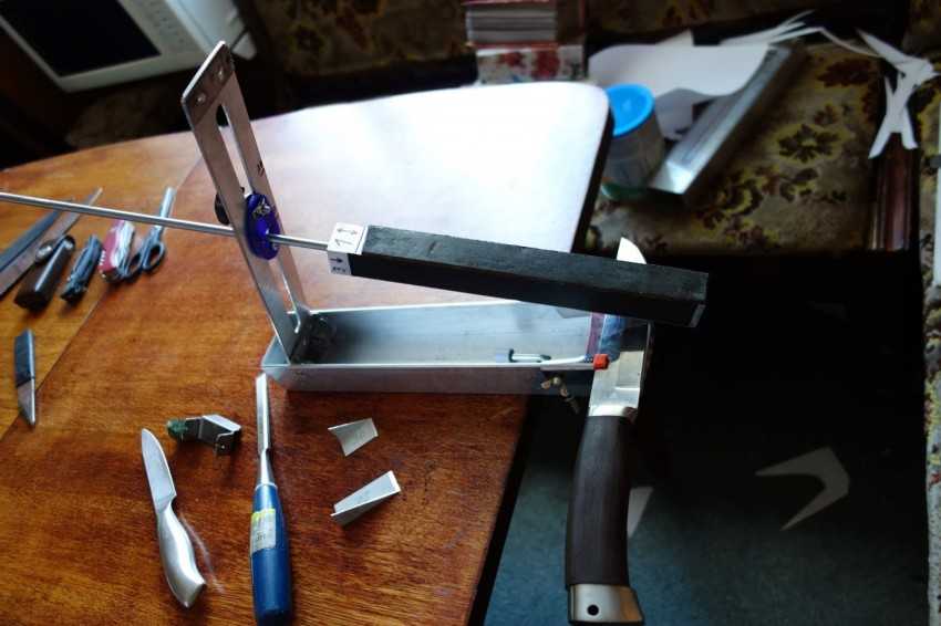 Как сделать приспособление для заточки ножей своими руками: чертежи, фото, видео