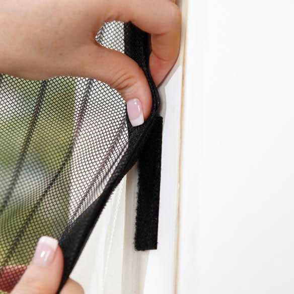 Сетка от комаров на дверь с магнитами: пошаговая установка и уход