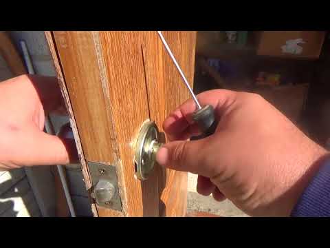 Как разобрать дверную ручку межкомнатной двери своими руками
