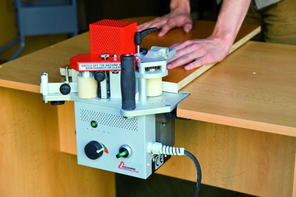 Кромкооблицовочный станок: ручной, автоматический, криволинейный и инструкции