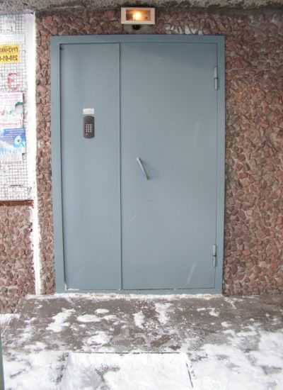 Входные двери в подъезд мкд - мостсж