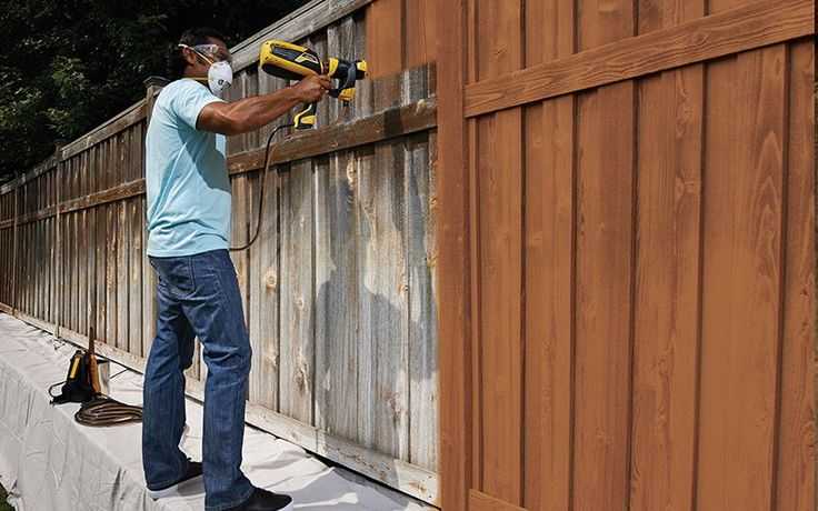 Чем покрасить деревянный забор на долго и дешево — инструкция покраски своими руками