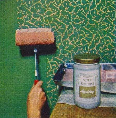 Фактурная краска для стен: как наносить (красить) своими руками