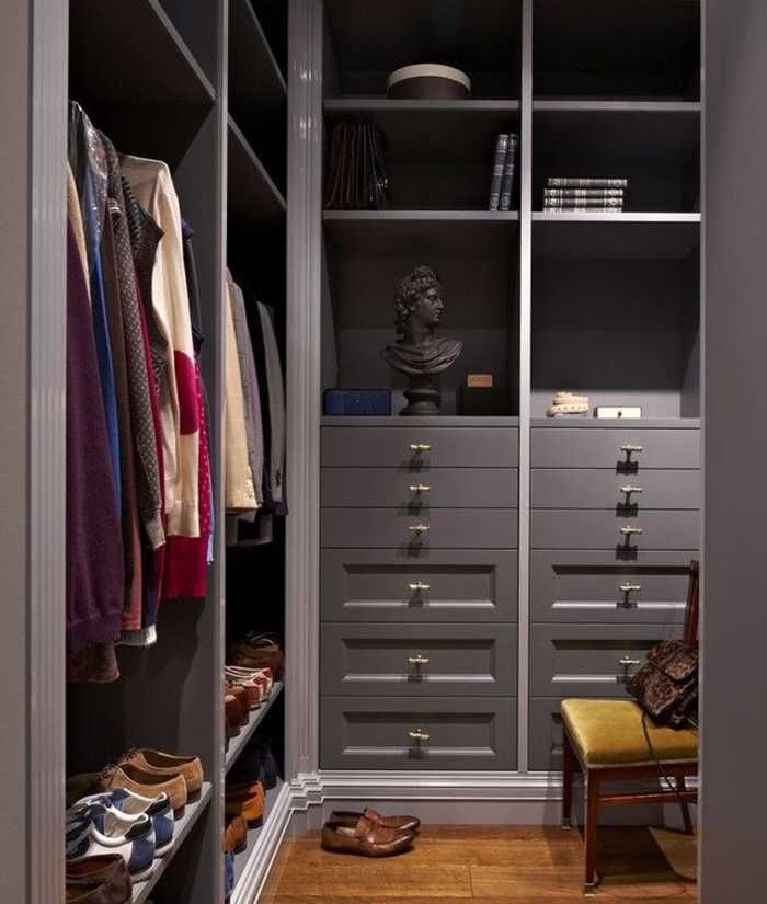 Как сделать гардеробную комнату своими руками в домашних условиях: полки, двери, хранение вещей
