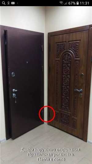 Какую входную дверь установить — правую или левую?