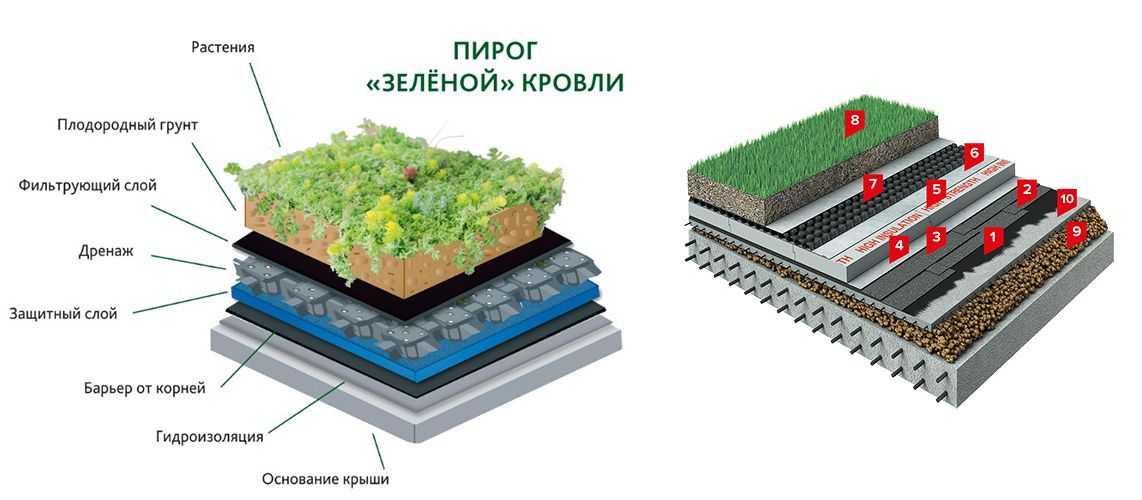 Зеленая крыша технология устройства травяной кровли - утепление своими руками от а до я