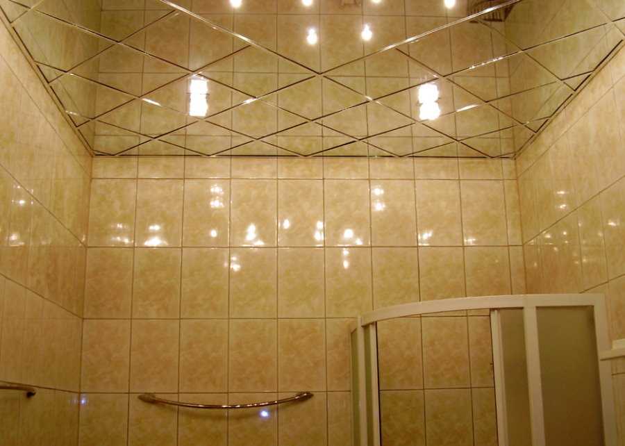 Зеркальный потолок своими руками. выбор конструкции, особенности монтажа