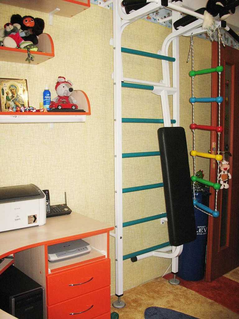 Спортивный уголок для детей в квартире — как правильно организовать пространство