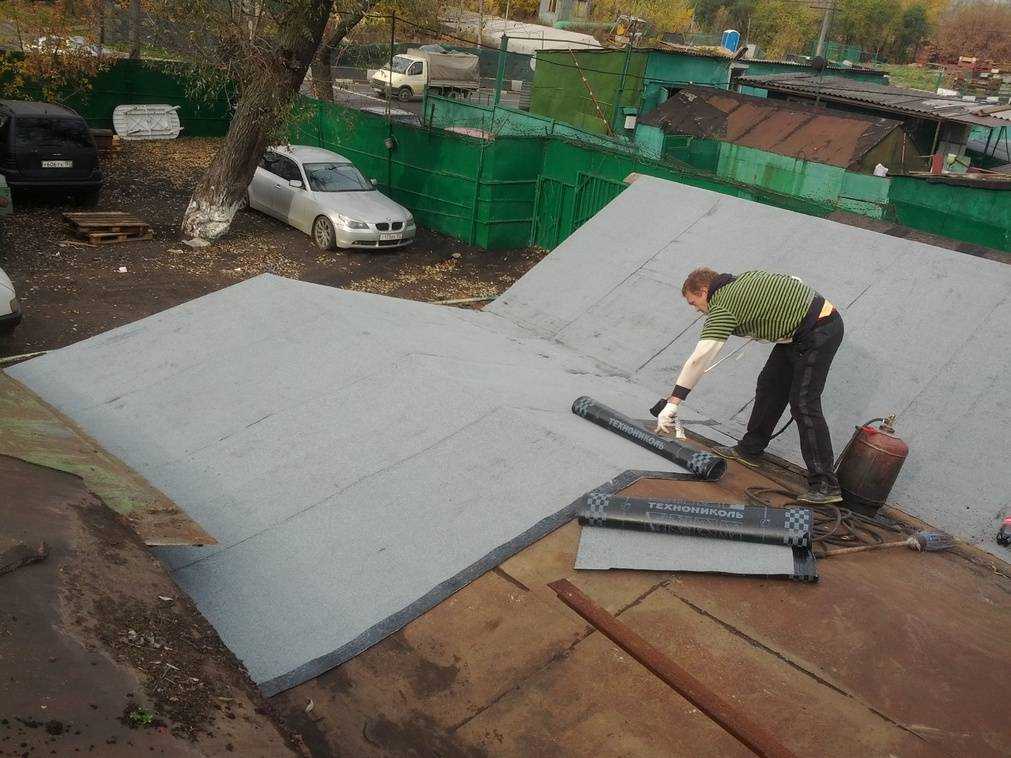 Как отремонтировать крышу рубероидом своими руками — пошаговое видео и фото