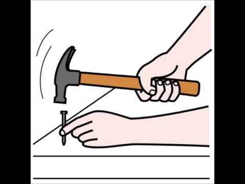 Как использовать молоток для забивания гвоздей? лайфхаки +видео