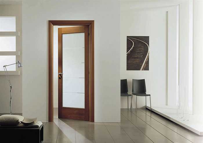 Стеклянные межкомнатные двери (80 фото) — стильное решение интерьера