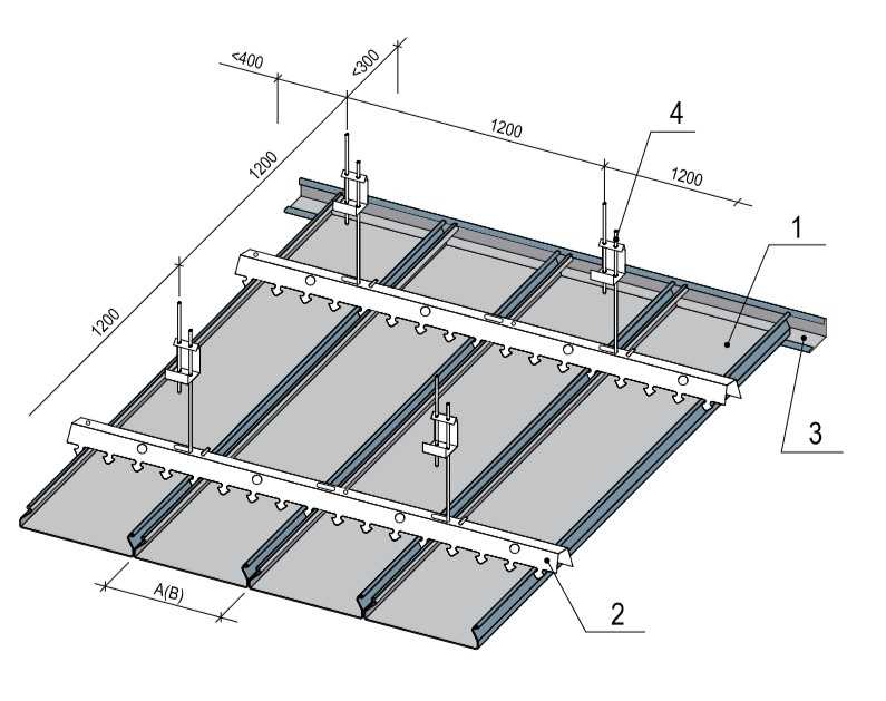 Реечный подвесной потолок: видео-инструкция как установить или разобрать своими руками металлический подвес албес, фото