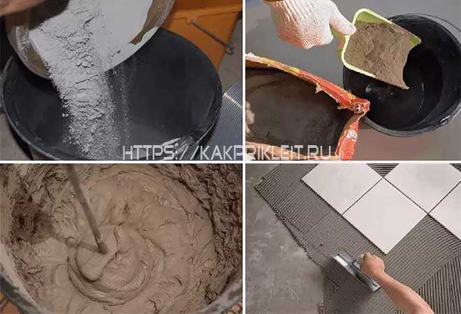 Жидкий клей для плитки — его свойства и инструкция по применению
