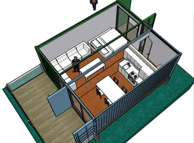 Дизайн дома из морских контейнеров | дизайн в жизни