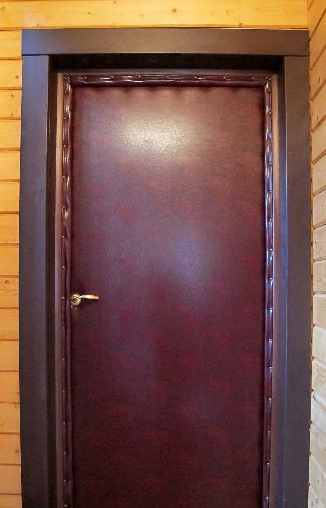 Обивка входной металлической двери своими руками внутри и снаружи: обшивка деревом, дермантином и ламинатом