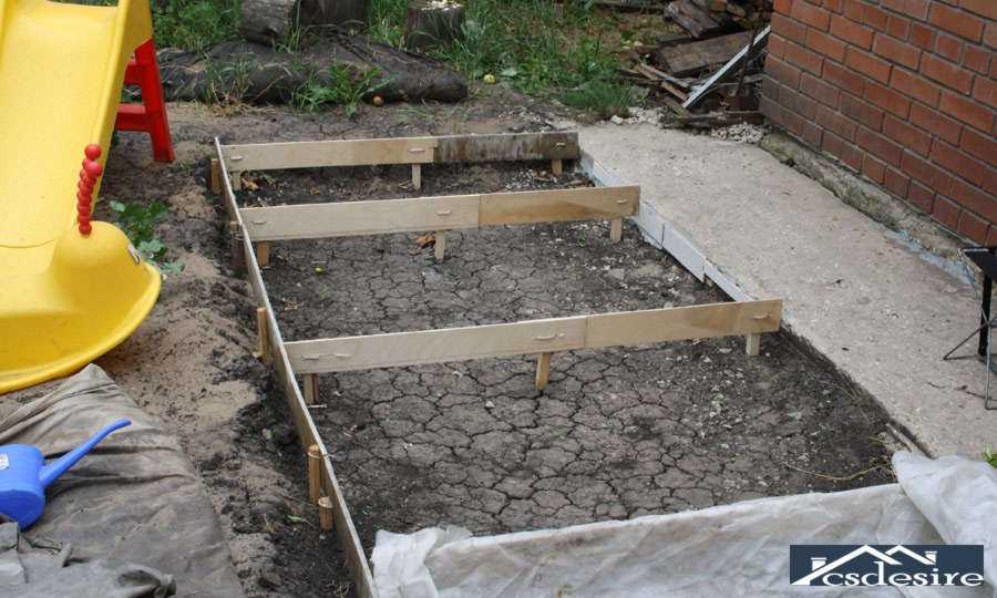 Бетонирование двора своими руками: этапы и нюансы заливки бетона
