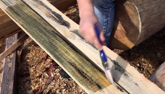 Отбеливание древесины своими руками: средства и способы