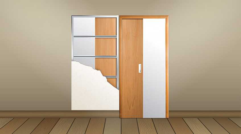 ☝️ раздвижные или сдвижные межкомнатные двери: конструктивные особенности и порядок монтажа различных видов