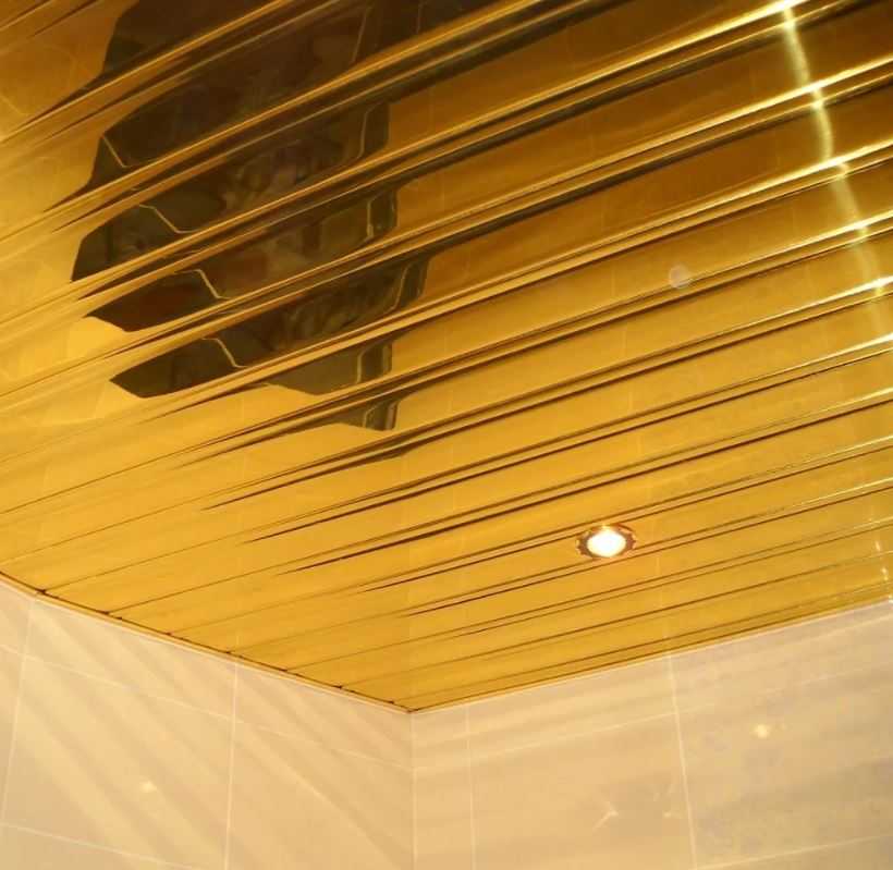 Реечный подвесной потолок албес