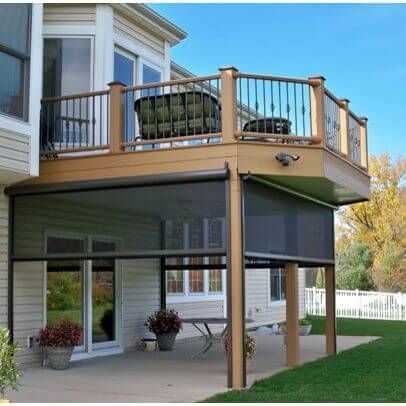 Дом с балконом и террасой. о балконах и террасе. строим террасу своими руками.