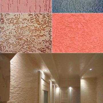 Отделка стен короедом: как правильно делается покрытие, подготовка поверхности