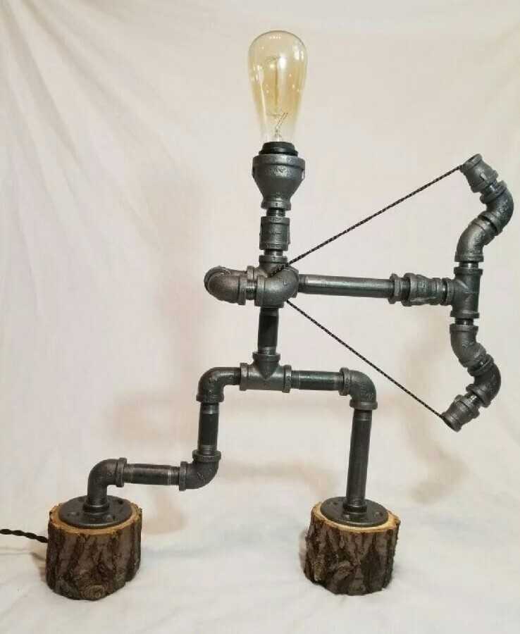 Настольная лампа своими руками: как сделать, абажур, идеи и конструкции
