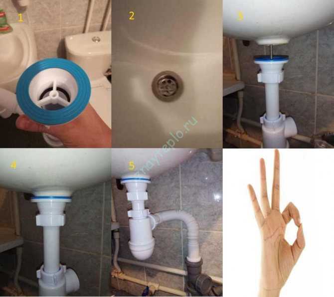 Как правильно собрать сифон для ванны - пошаговая инструкция