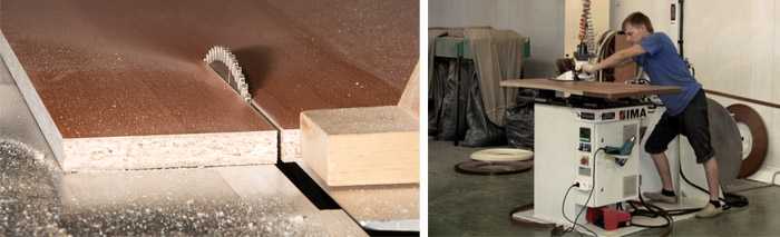 Размер листа лдсп: стандартные ширина и длина, толщина для производства мебели