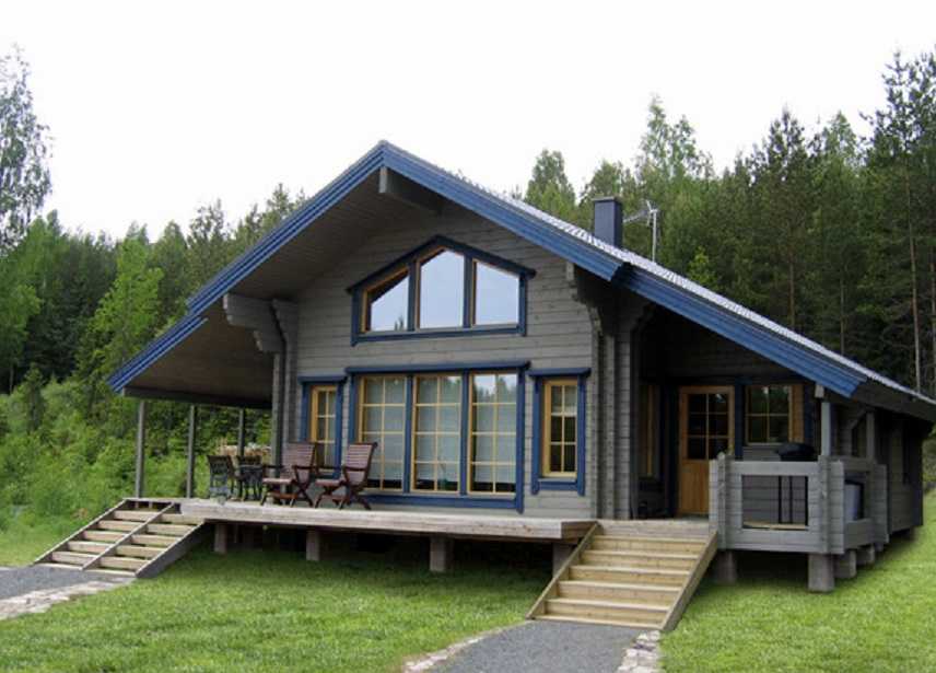 Финские дома из клееного бруса: технология строительства