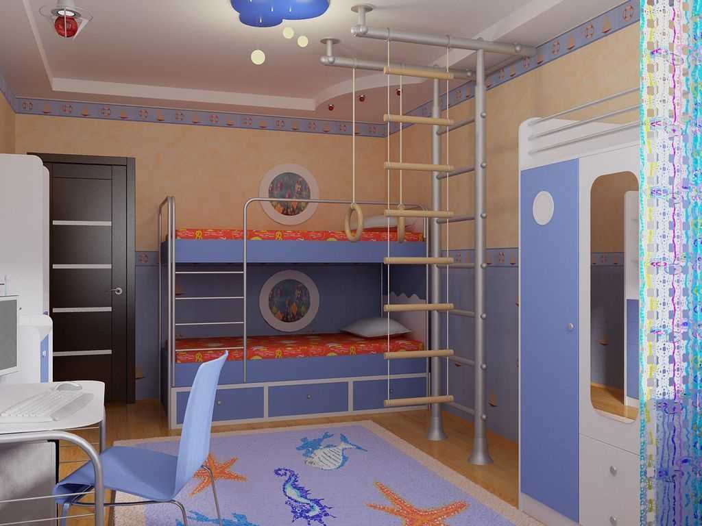 👶10 правил расстановки мебели в детской комнате