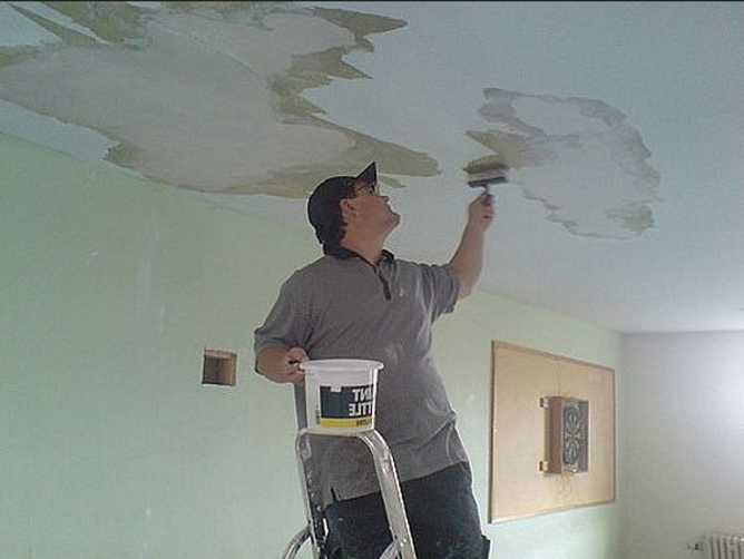 Как обновить старый потолок - электрика