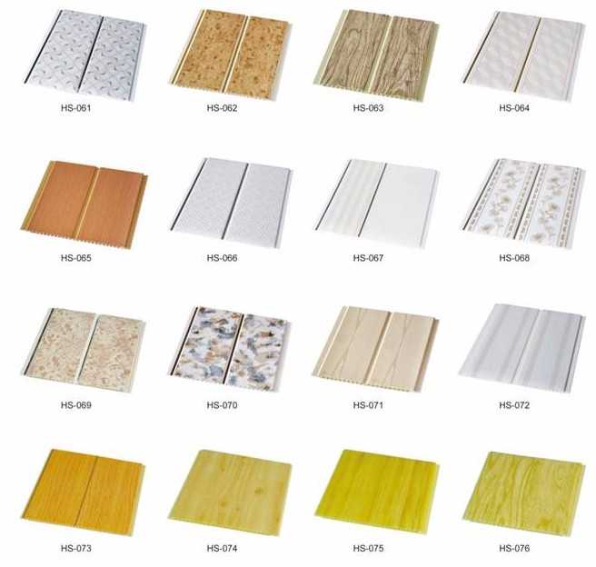Пластиковые потолочные панели из пвх — размеры, разновидности, советы по выбору