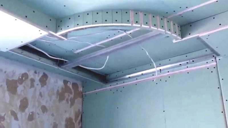 Многоуровневые потолки из гипсокартона с подсветкой: проектировка  и технология монтажа