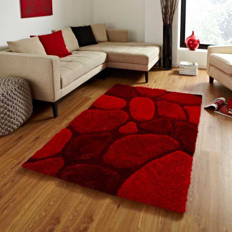 Ковер в гостиную на пол – фото красивых ковров в современном стиле