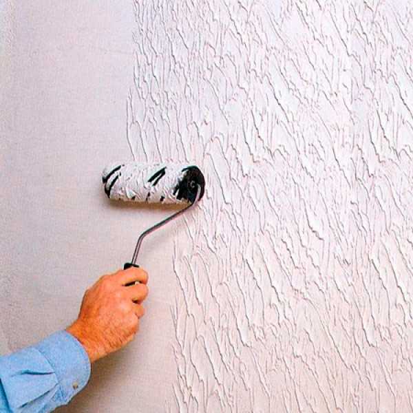 Фактурная краска для стен: как наносить (красить) своими руками