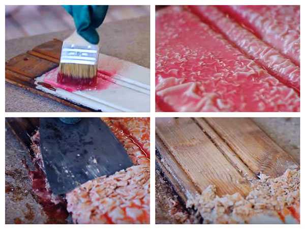 Снятие старой облупившейся краски с деревянных поверхностей в домашних условиях: основные принципы и способы