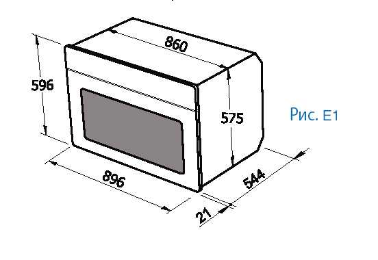 Размеры микроволновки: длина, ширина и высота, стандарты