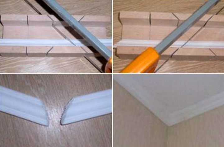 Установка плинтусов своими руками: как отрезать и прикрепить к полу или бетонной стене