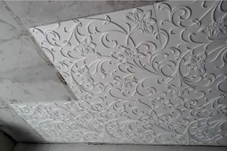 Потолок из пенопласта своими руками: декор для потолка из пенопластовых плит, отделка пенопластом, как сделать узоры