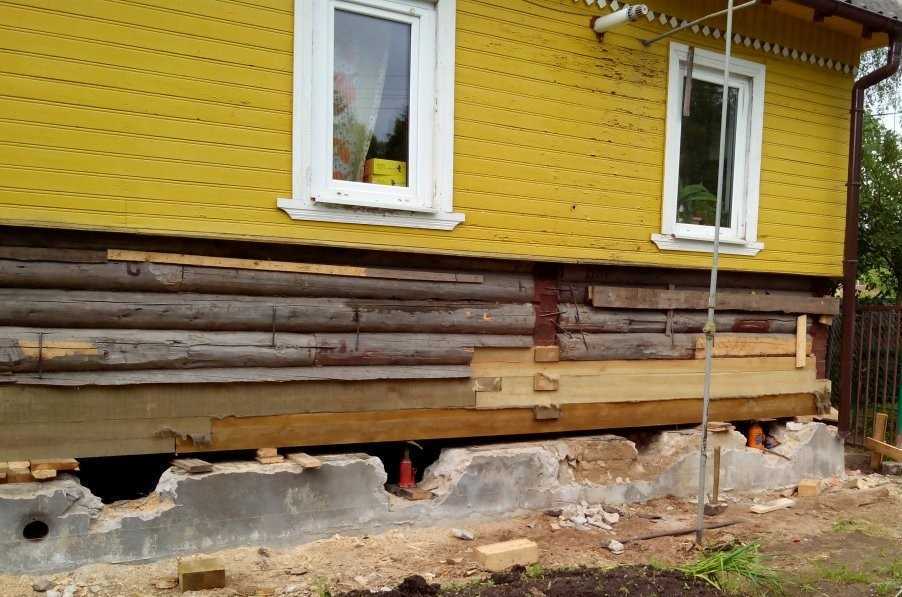 Ремонт фундамента кирпичного частного дома: причины, виды ремонтов