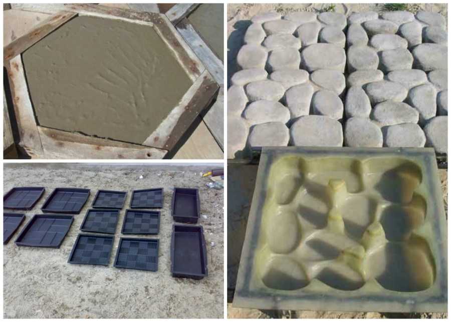 Поэтапная укладка полимерно песчаной плитки, правило монтажных работ