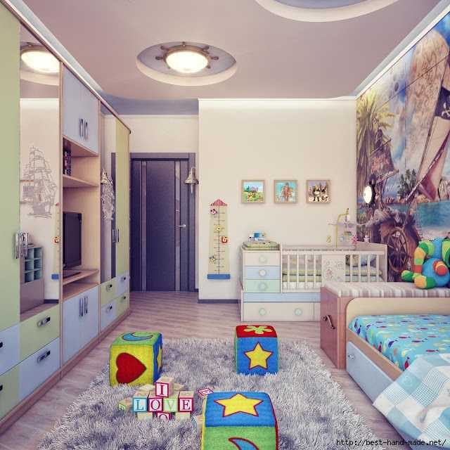 Зонирование детской - 110 фото функциональных и оригинальных решений для детских комнат