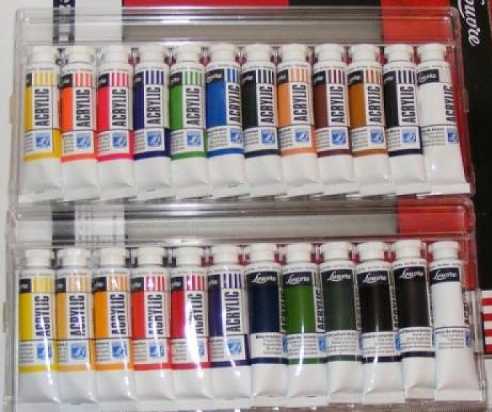 11 материалов для живописи акриловыми красками