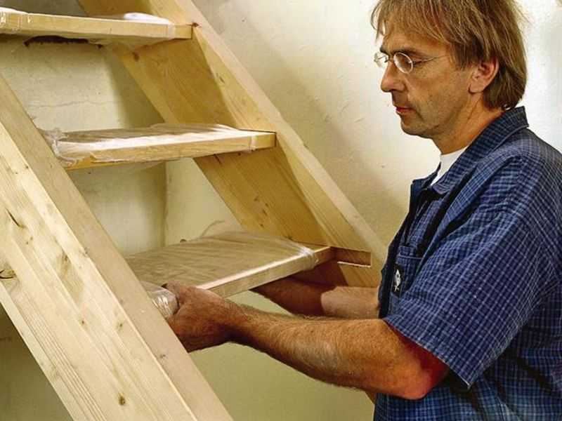 Какая лестница лучше деревянная или металлическая лестница — схемы монтажа