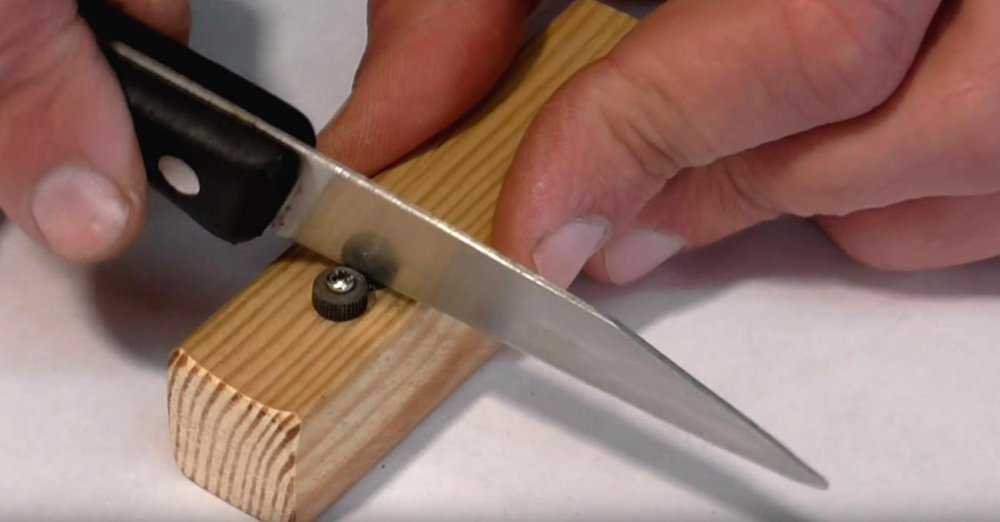 Угол заточки ножа: как измерить, таблица градусов для кухонных и охотничьих, как заточить, выставить угол на точилки